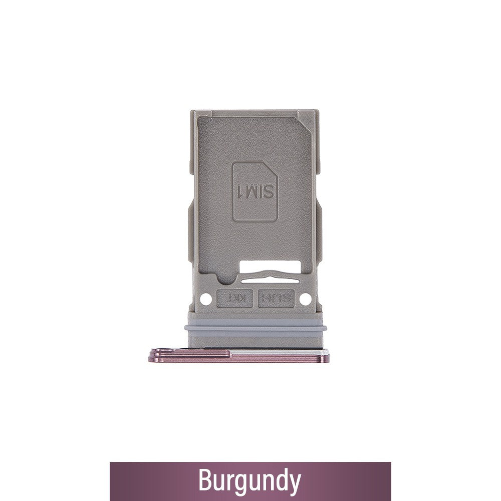 Single SIM Card Tray for Samsung Galaxy S22 Ultra 5G S908B-Burgundy Single SIM Card Tray for Samsung Galaxy S22 Ultra 5G S908B-Burgundy